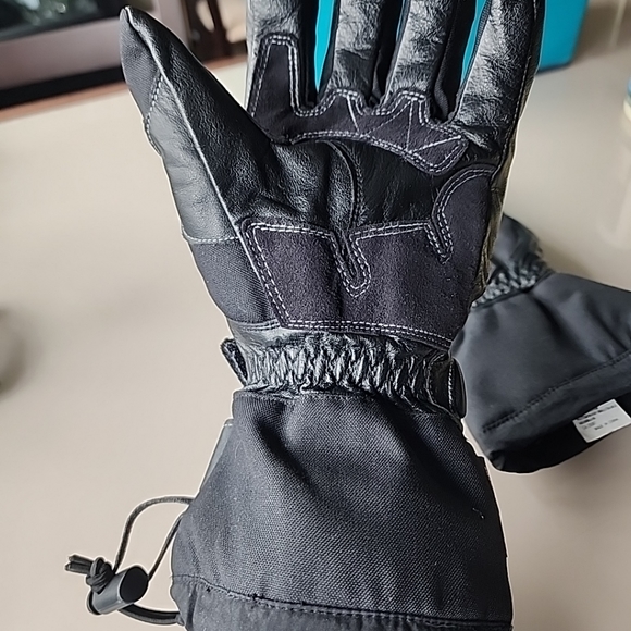 Rocket Mens Waterproof Dry Tech Leather/Textile Motorcycle Gloves Size Small EUC - Picture 9 of 16